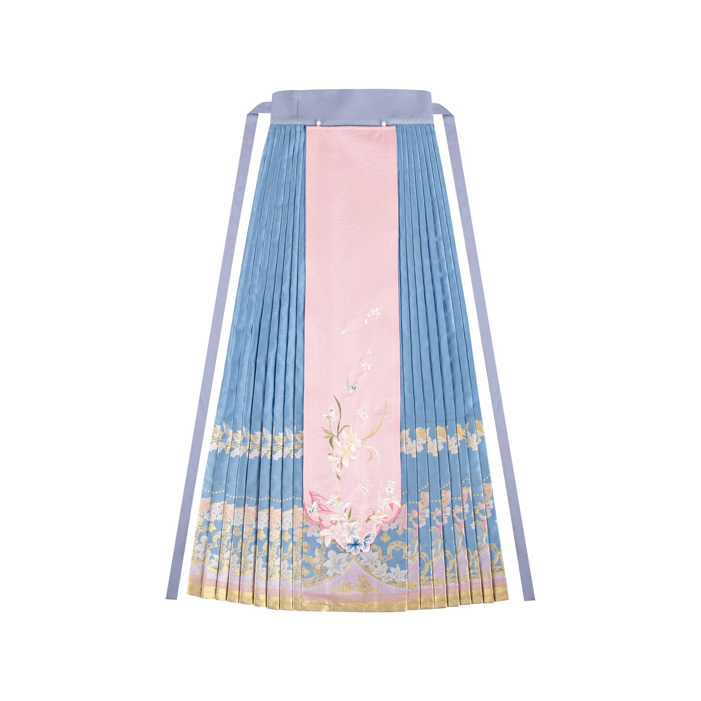 Serene Return Series Hanfu Bachelor's Mamian Skirt