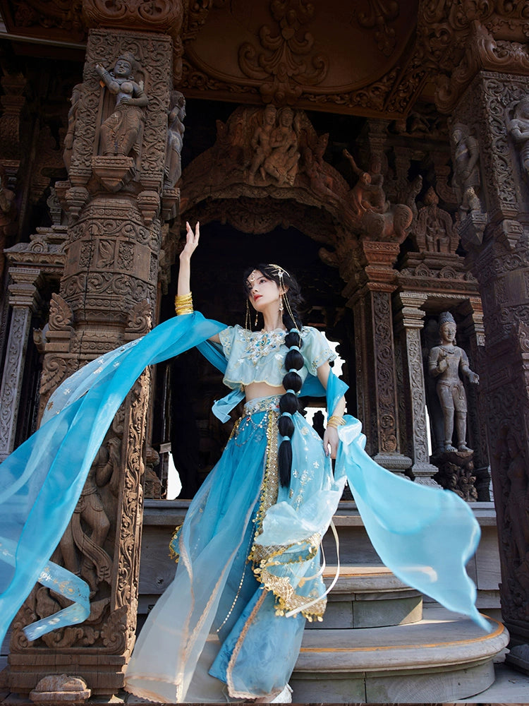 Moli de Baohe : Jasmine Casket-Accessories Set