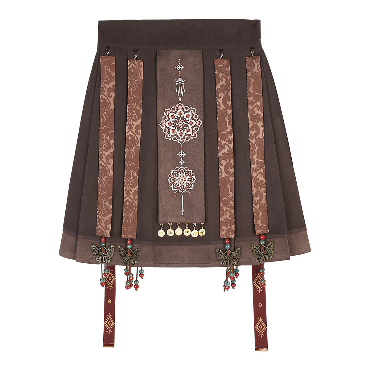 Han Element Series 2025 Hanfu Han-Element Outerwear Wine