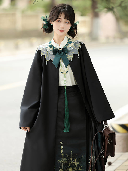 Han Element Series 2025 Hanfu Horse-Face Skirts Etiquette