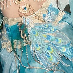 Bestie Series Peafowl Tang Dynasty Hanfu