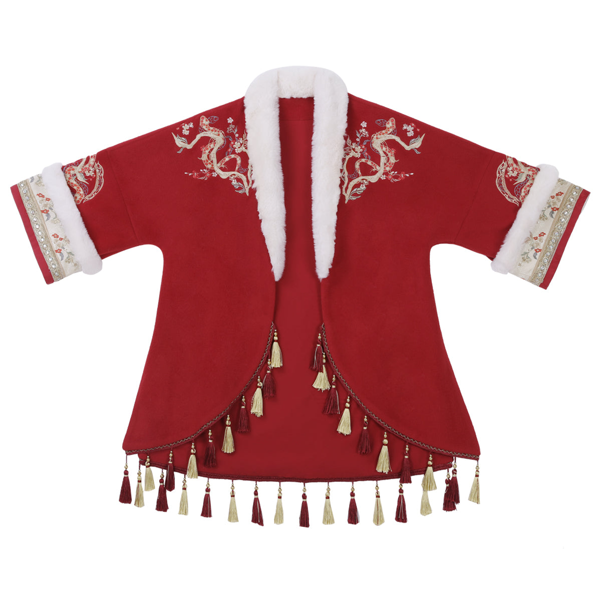 Han Element Series 2025 Hanfu Horse-Face Skirts Flame