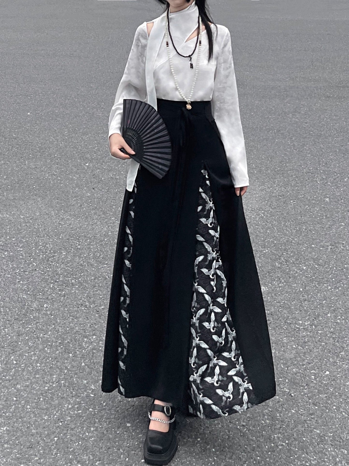 Mamian Modern Hanfu Qipao Cheongsam Dress Skirt, gifts for women 2024