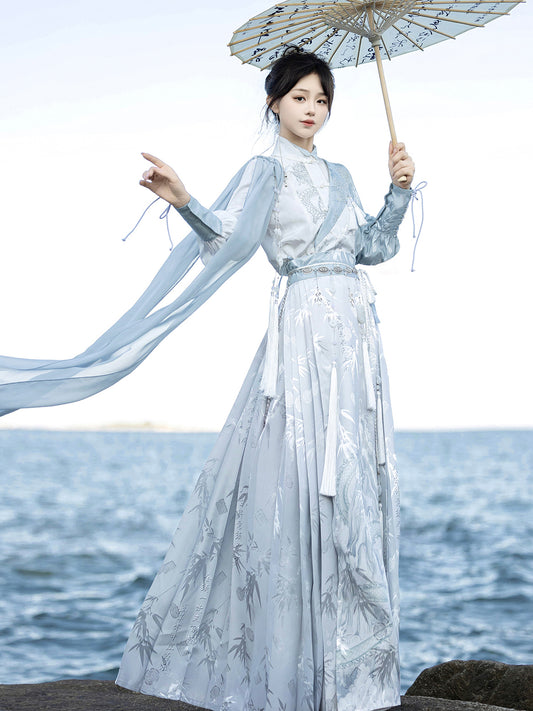 Han Element Series 2025 Hanfu Han-Style Dresses Viridescent