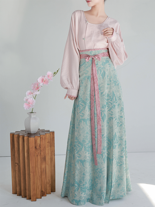 Dreams Hanfu Celadon Dyeing