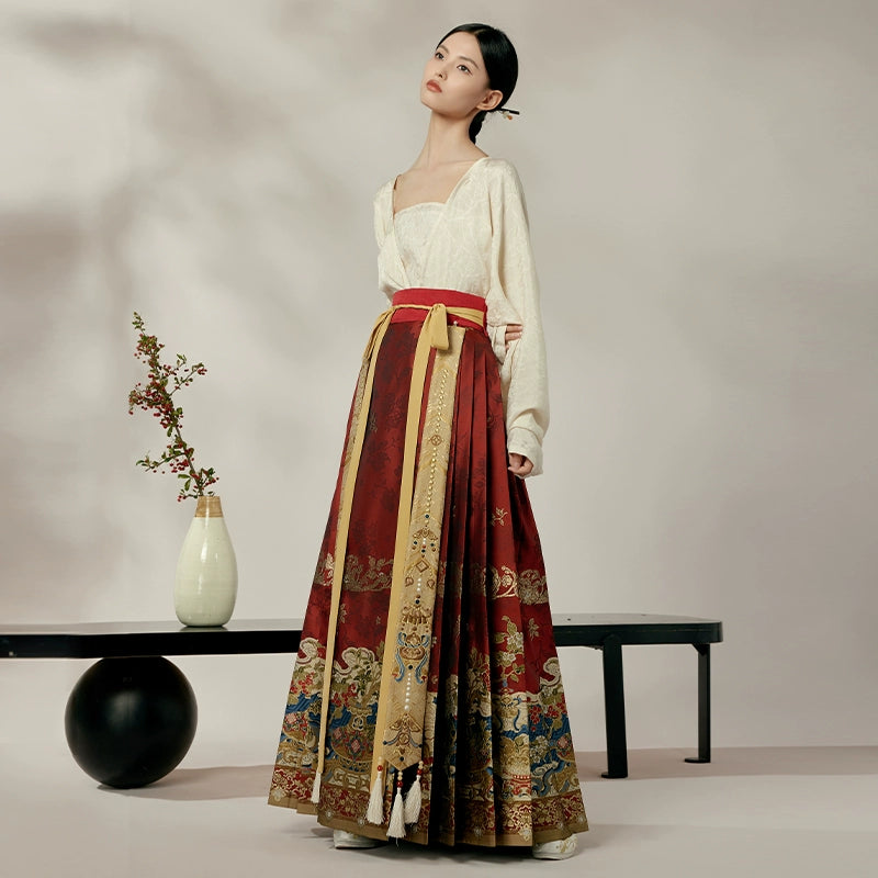 Su Ci Jiuyao Jinzhi : Pristine Porcelain Novemstellar Gilded Bough