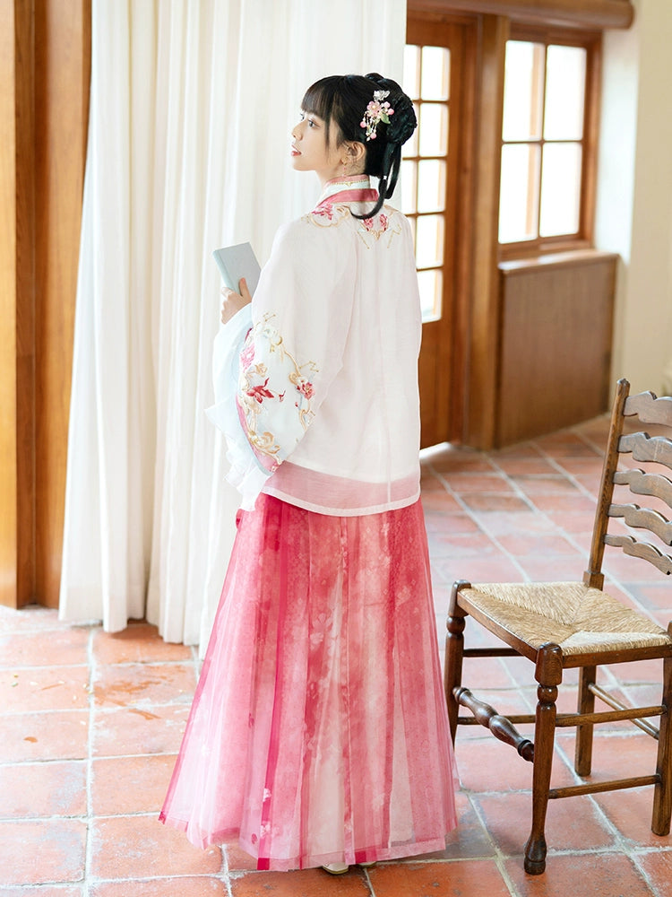 Hua Rong Man : Floral Infinity Loop