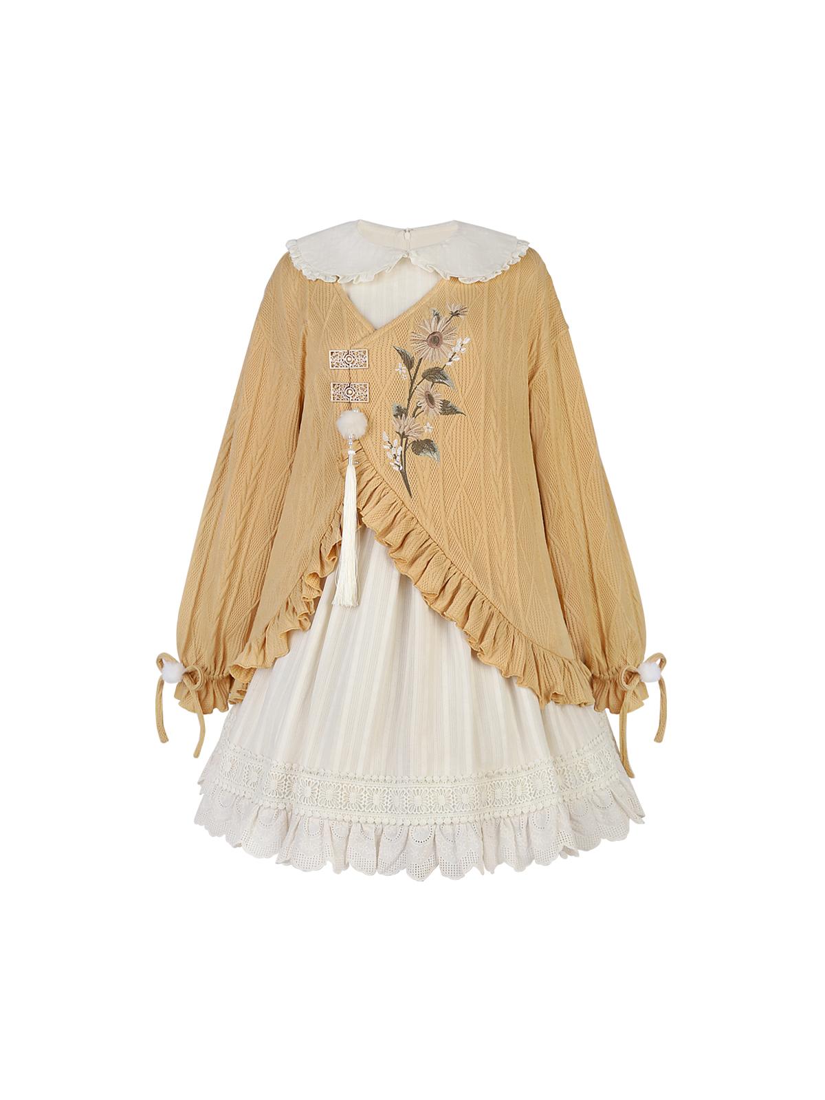 Han Element Series 2025 Hanfu Han-Style Dresses Yellowness