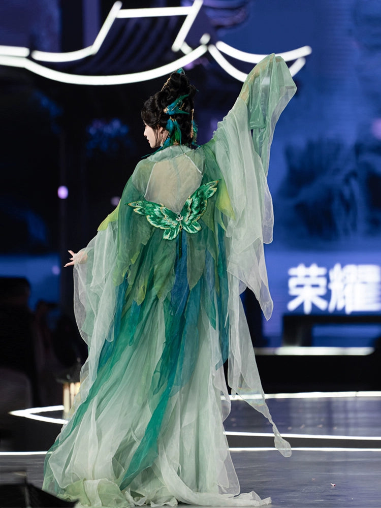 Mythology Series Aura Nix Embroidered Myrobalan Skirt Hanfu