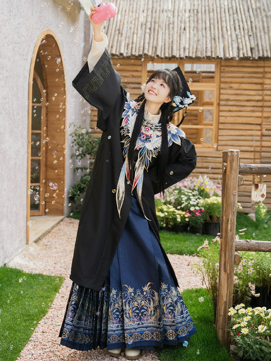 Serene Return Series Hanfu Bachelor's Cloud Shoulder