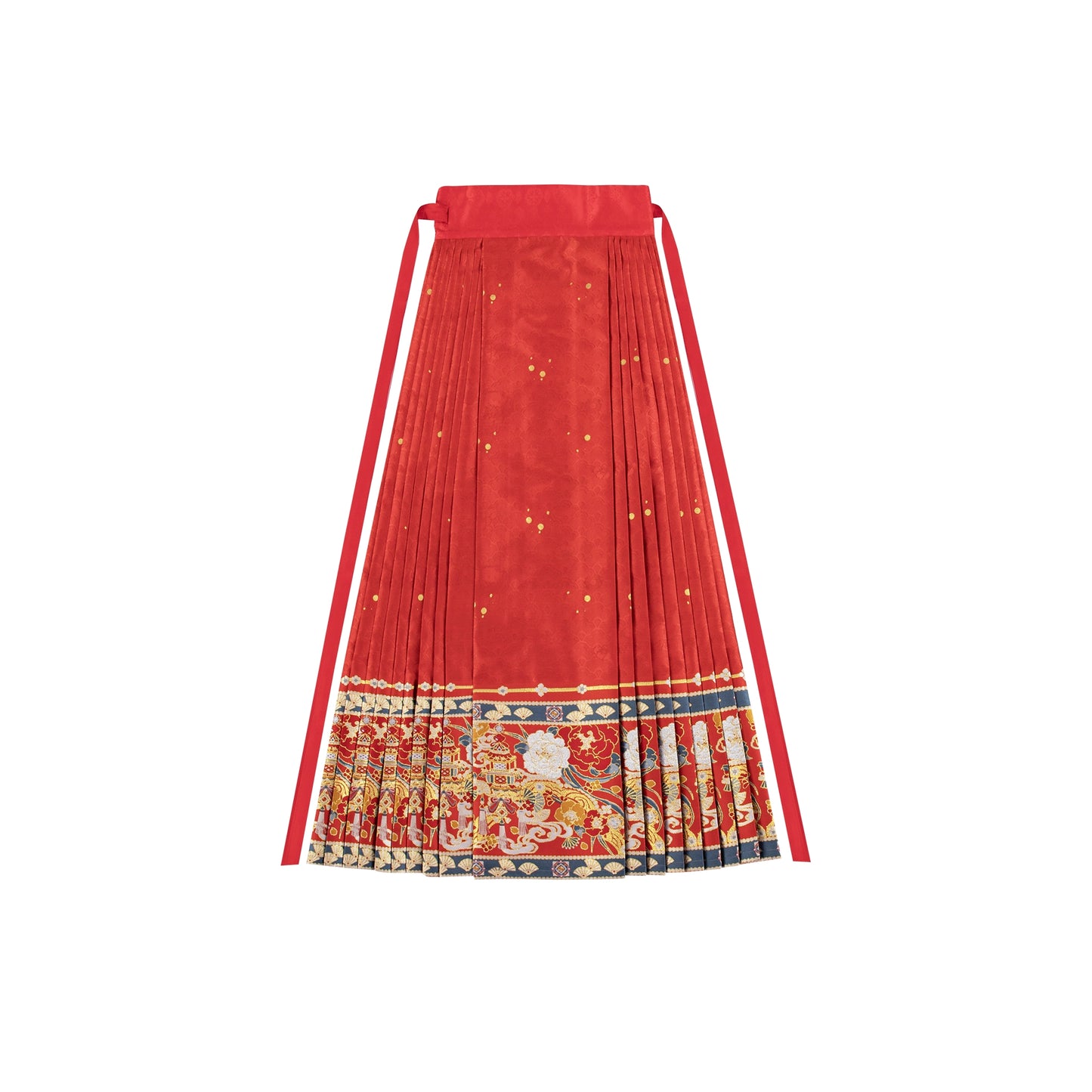 Serene Return Series Hanfu Bachelor's Mamian Skirt