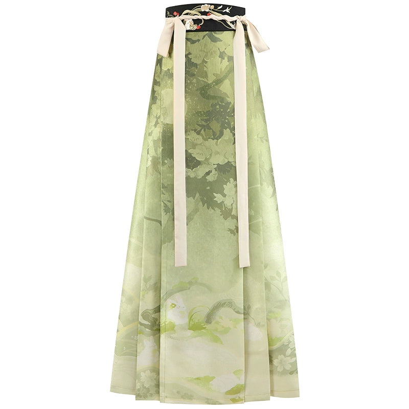 Lin Jian Yue Tu : Herbal-Release Skirt