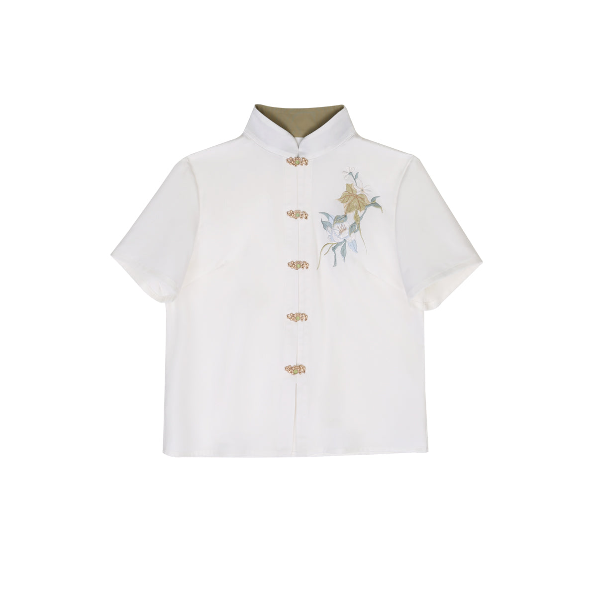 Han Element Series 2025 Hanfu Han-Element Outerwear Sea Green