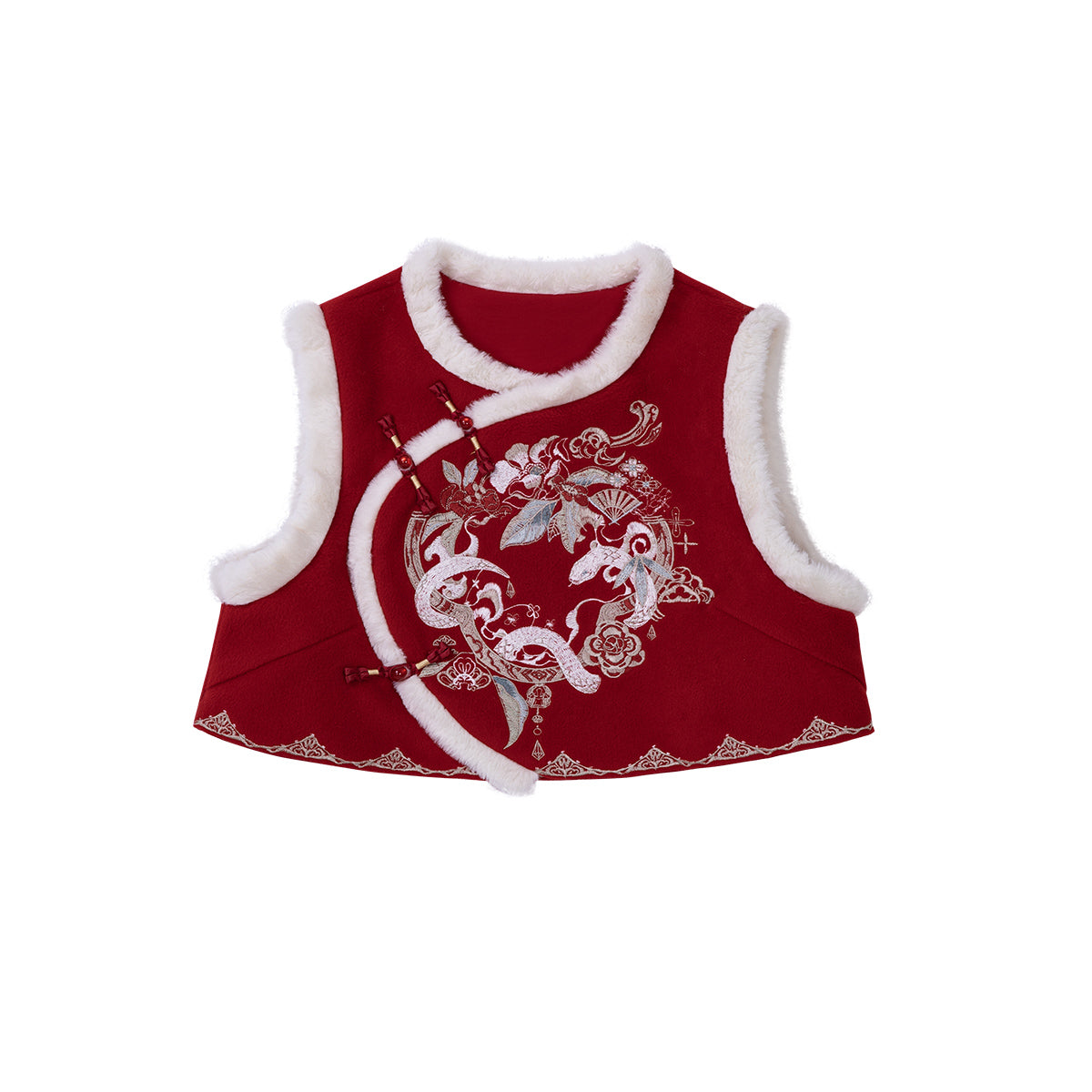 Han Element Series 2025 Hanfu Han-Element Outerwear Red