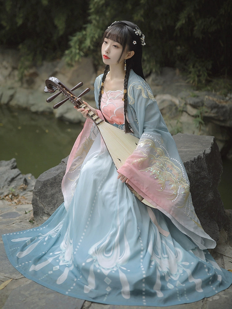 Nishang Fenghua : Nishang Fenghua-Large Sleeve Shirt