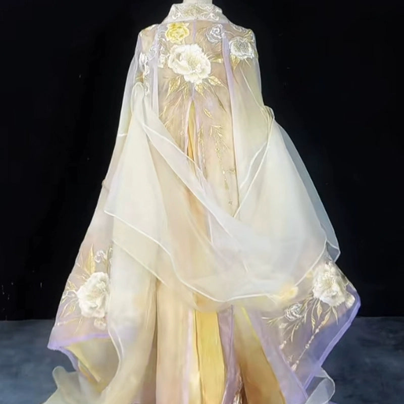 Ethereal Dreamscape Series Supreme Hanfu-Camellight