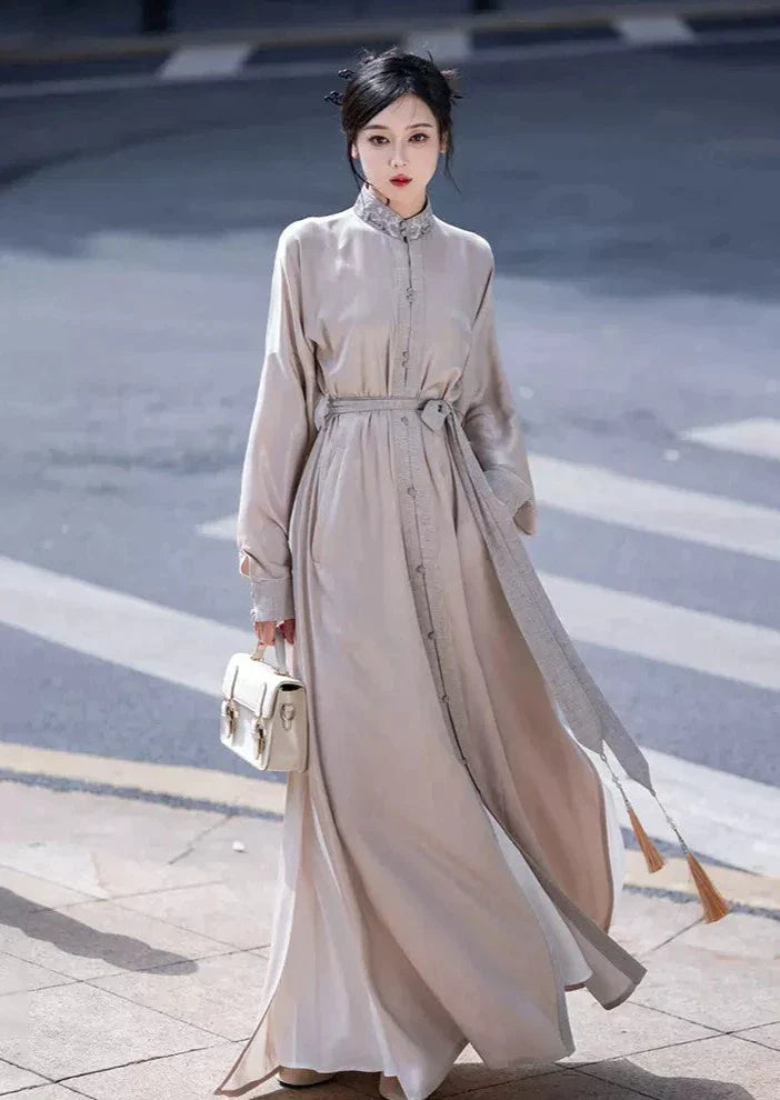 Original Modern Hanfu Qipao Cheongsam Dress Skirt, gifts for women 2024