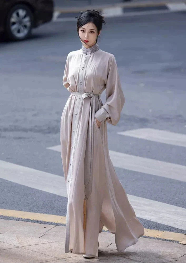 Original Modern Hanfu Qipao Cheongsam Dress Skirt, gifts for women 2024
