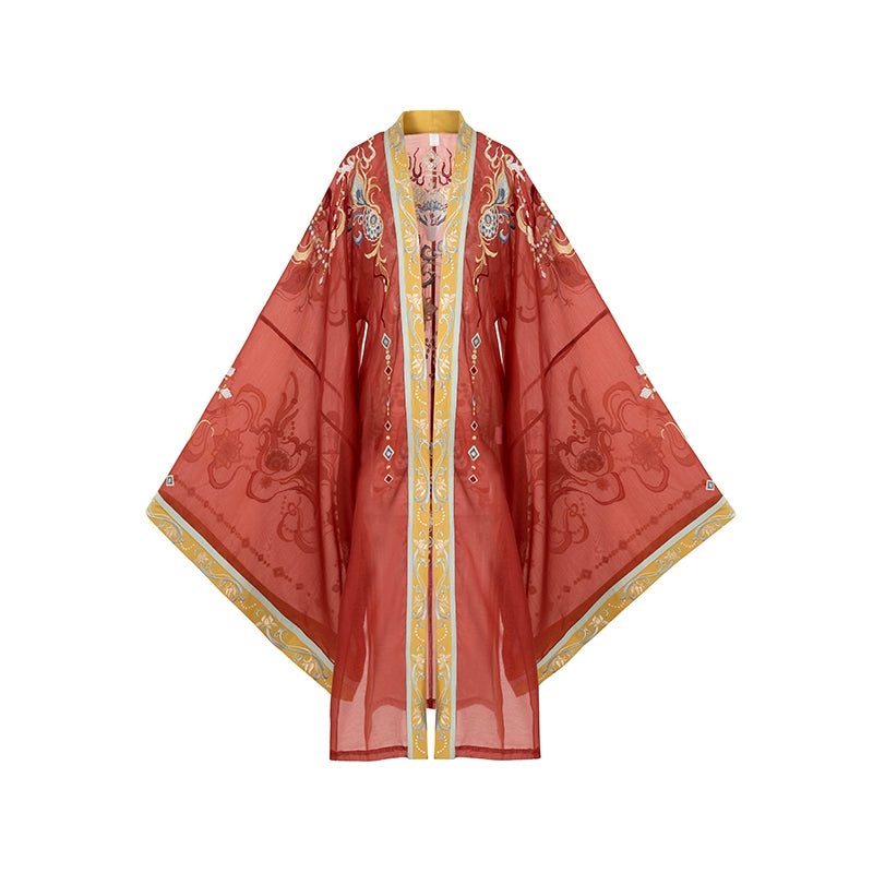 Lu Wang Fan Yin : Antler-Soundbox Robe-Large Sleeve Shirt