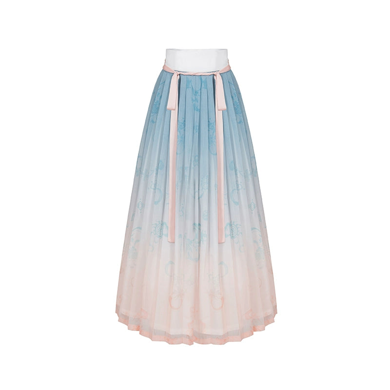 Yu Qin Qing Ye : Diamond Fret Skirt