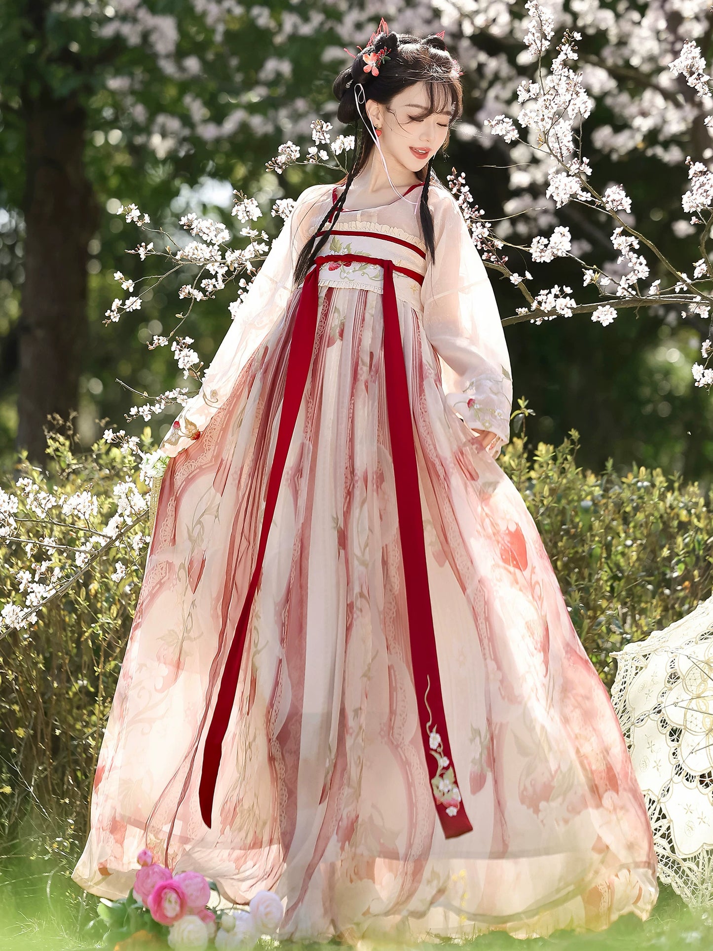 Picks Hype Series Hanfu Strawberry Cream