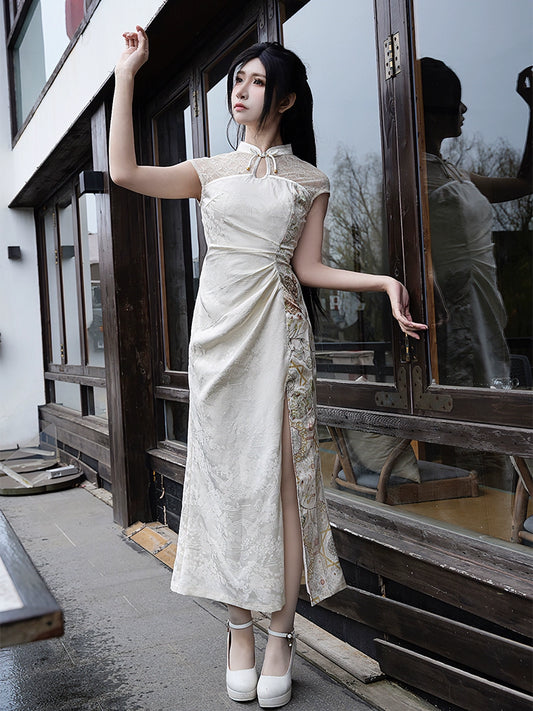 Flower Poetry Hanfu Cheongsam Qingyu Table Ningzhi