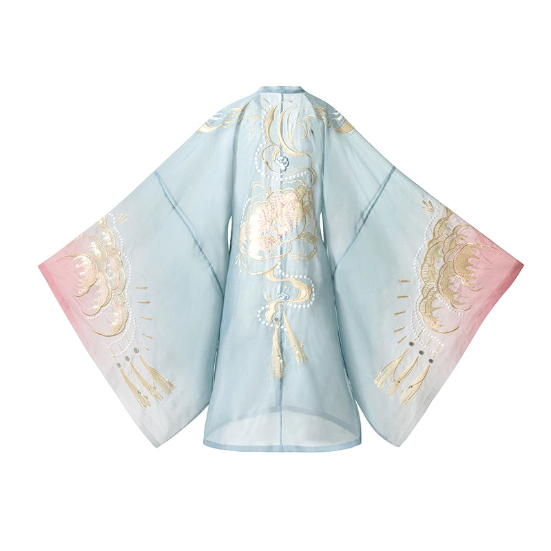 Nishang Fenghua : Nishang Fenghua-Large Sleeve Shirt