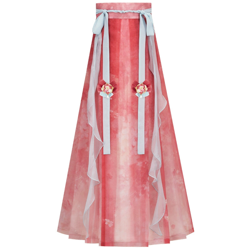 Hua Rong Man : Floral Infinity Loop