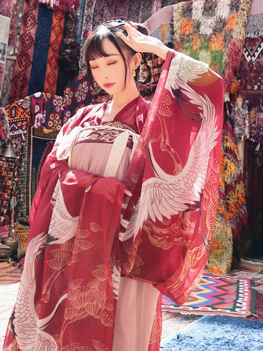 Song He Xian : Telomerase-Skirt-Large Sleeve Shirt