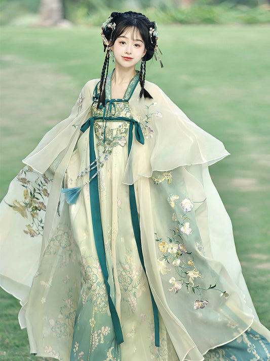 Han Element Series 2025 Hanfu Ruqun Sets Ultramarine