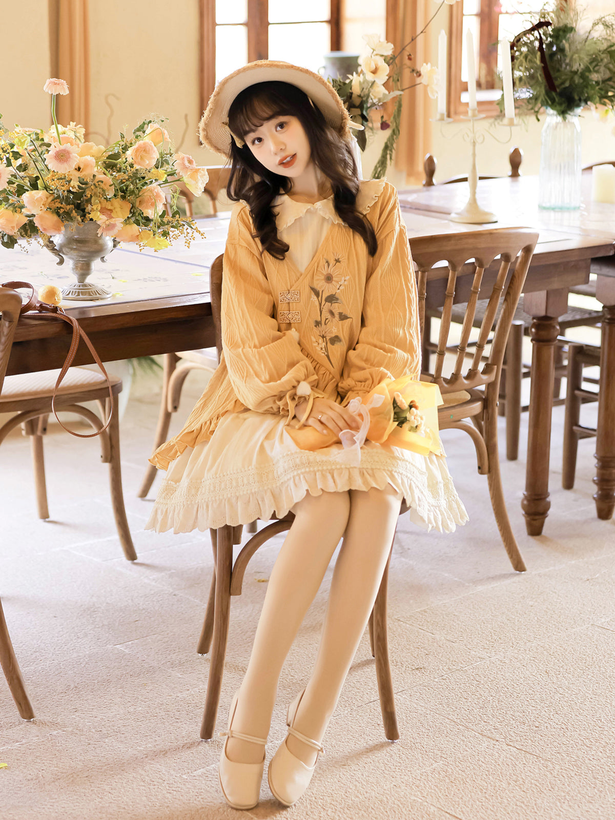 Han Element Series 2025 Hanfu Han-Style Dresses Yellowness