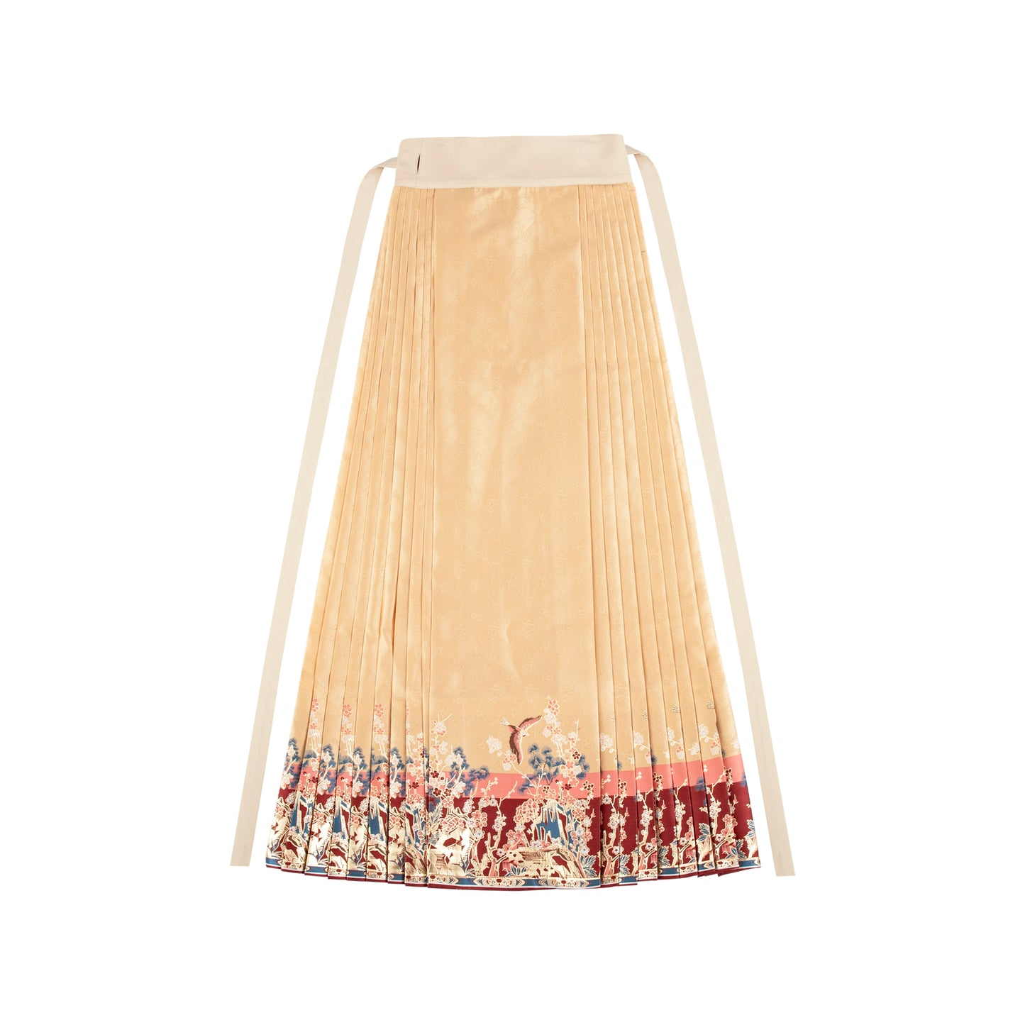 Serene Return Series Hanfu Bachelor's Mamian Skirt