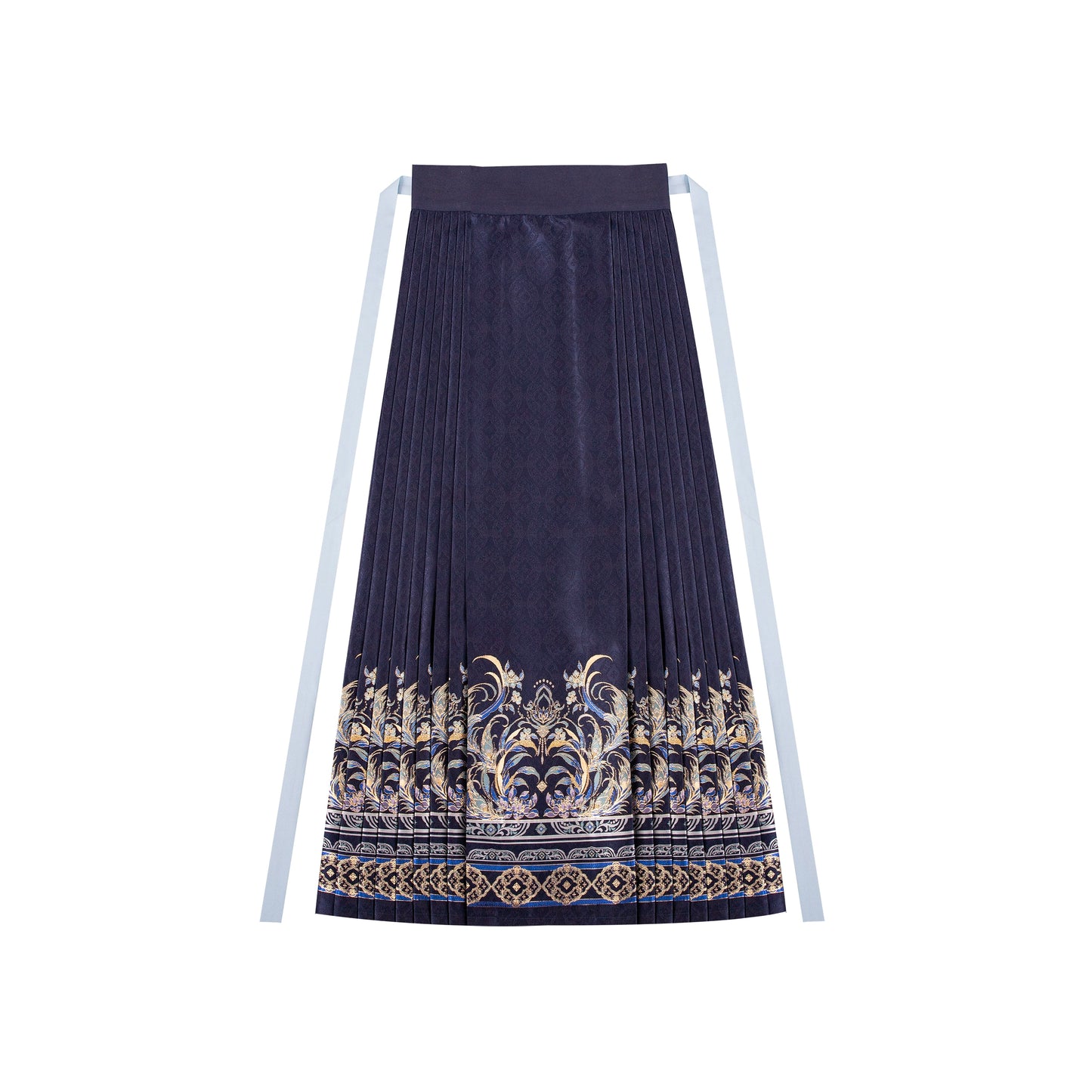 Serene Return Series Hanfu Bachelor's Mamian Skirt