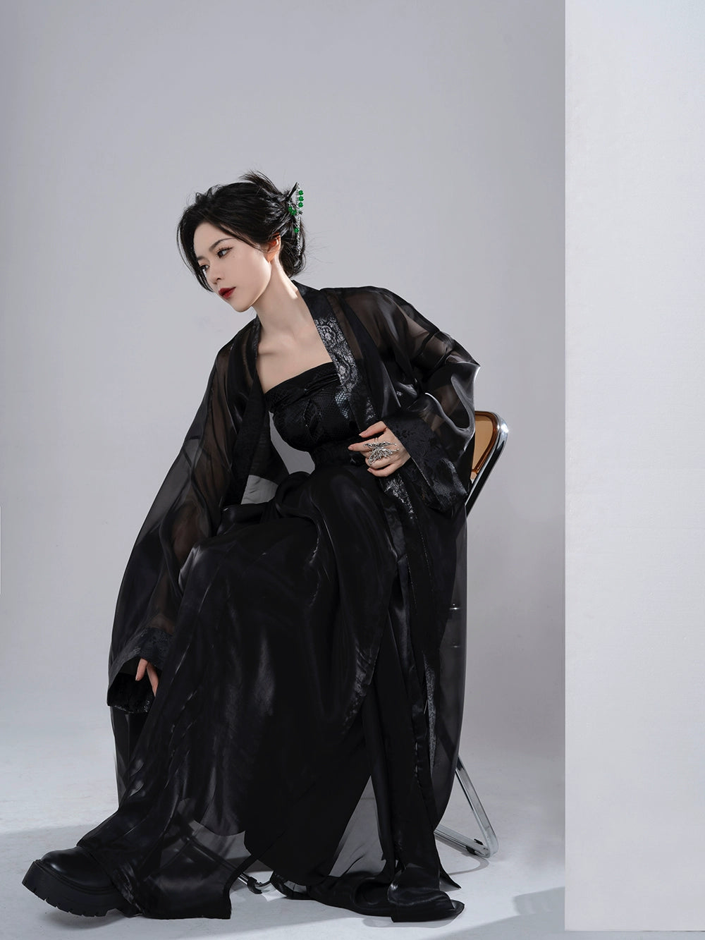 Mamian Modern Hanfu Qipao Cheongsam Dress Skirt, gifts for women 2024