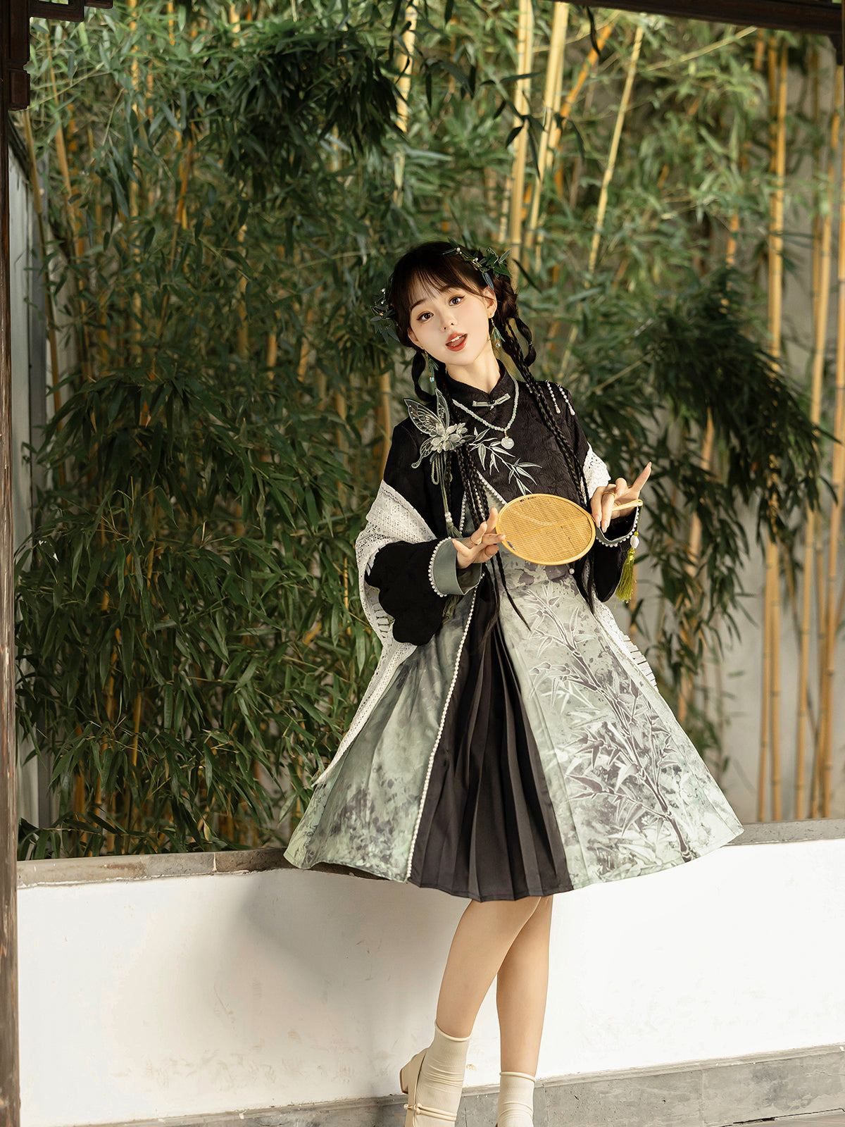 Han Element Series 2025 Hanfu Han Dresses Black