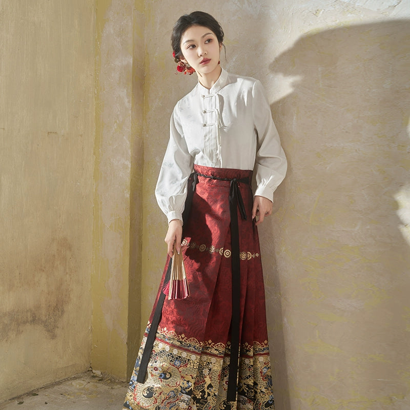 Mobai Ruilong Qisui : Inkwhite Auspicious Dragon's Year Dawn