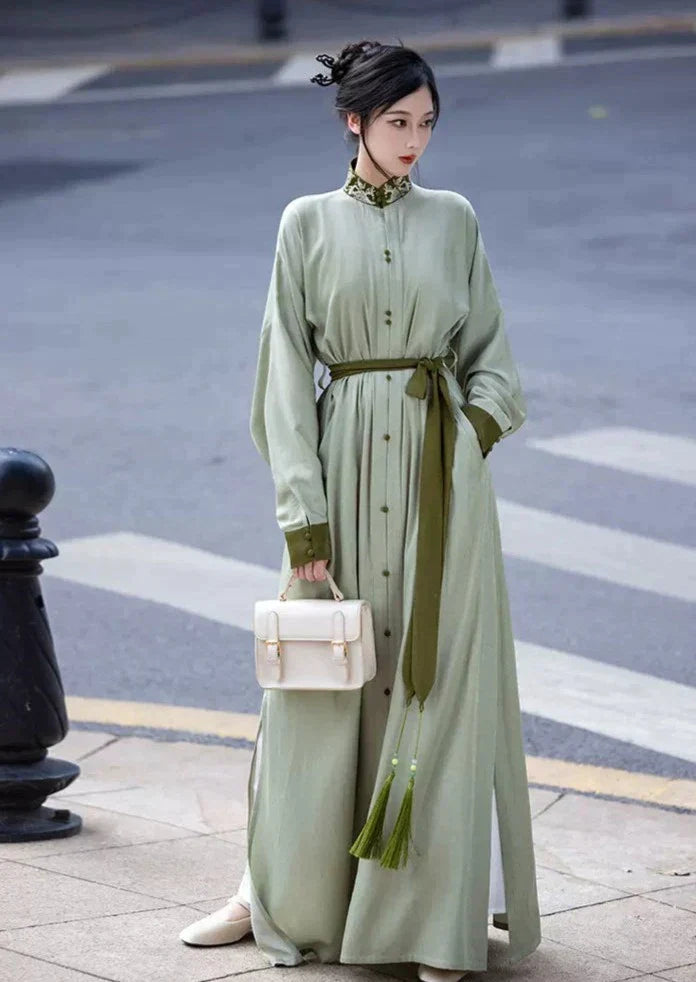 Original Modern Hanfu Qipao Cheongsam Dress Skirt, gifts for women 2024