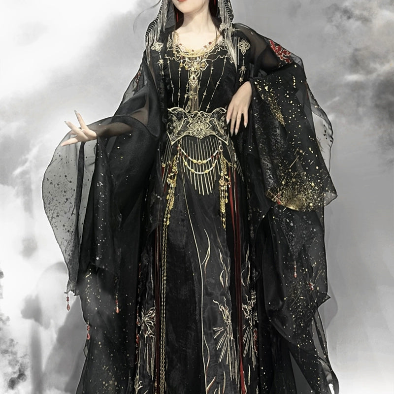 Ethereal Dreamscape Series Supreme Hanfu-Astralign Stellatrail