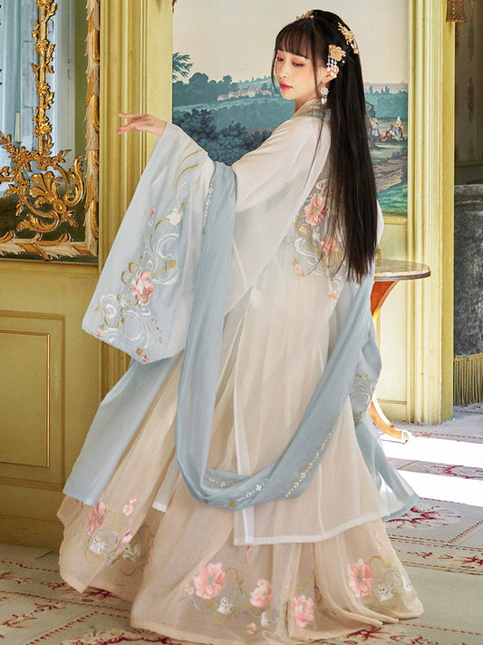 Ying Ning : Amniotic Robe-Large Sleeve Shirt