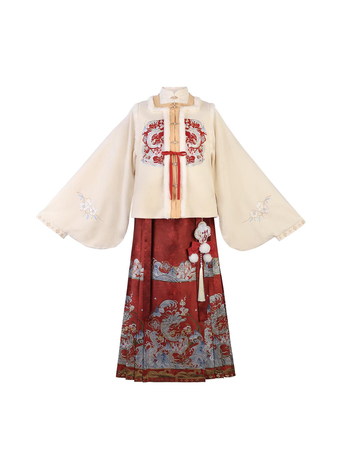 Han Element Series 2025 Hanfu Horse-Face Skirts Bonus