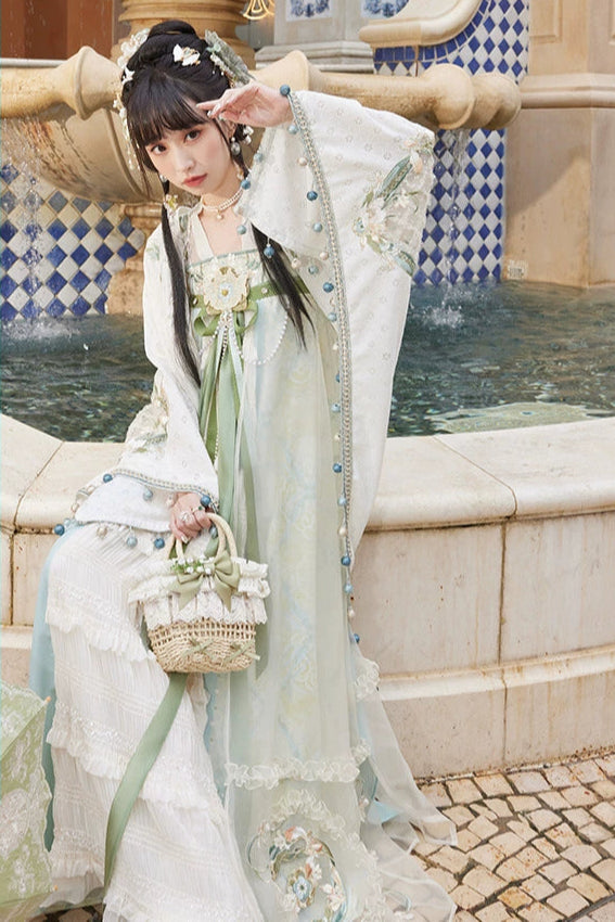 Yulan Cao : Orchid Bath-Accessories+Shawl