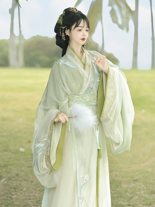 Han Element Series 2025 Hanfu Ruqun Sets Beryl