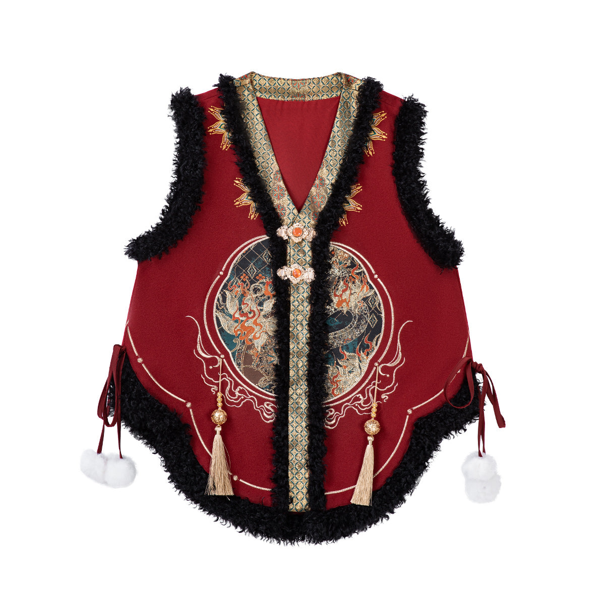 Han Element Series 2025 Hanfu Horse-Face Skirts Cherry