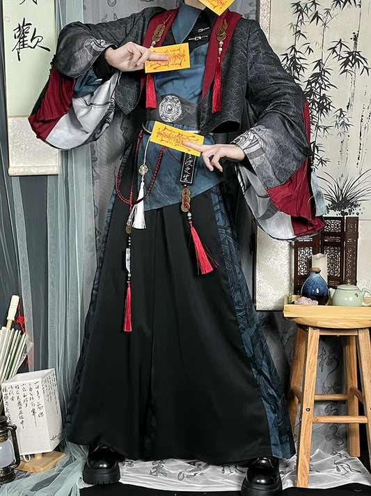 Flower Poetry Unisex Hanfu Kun Peng