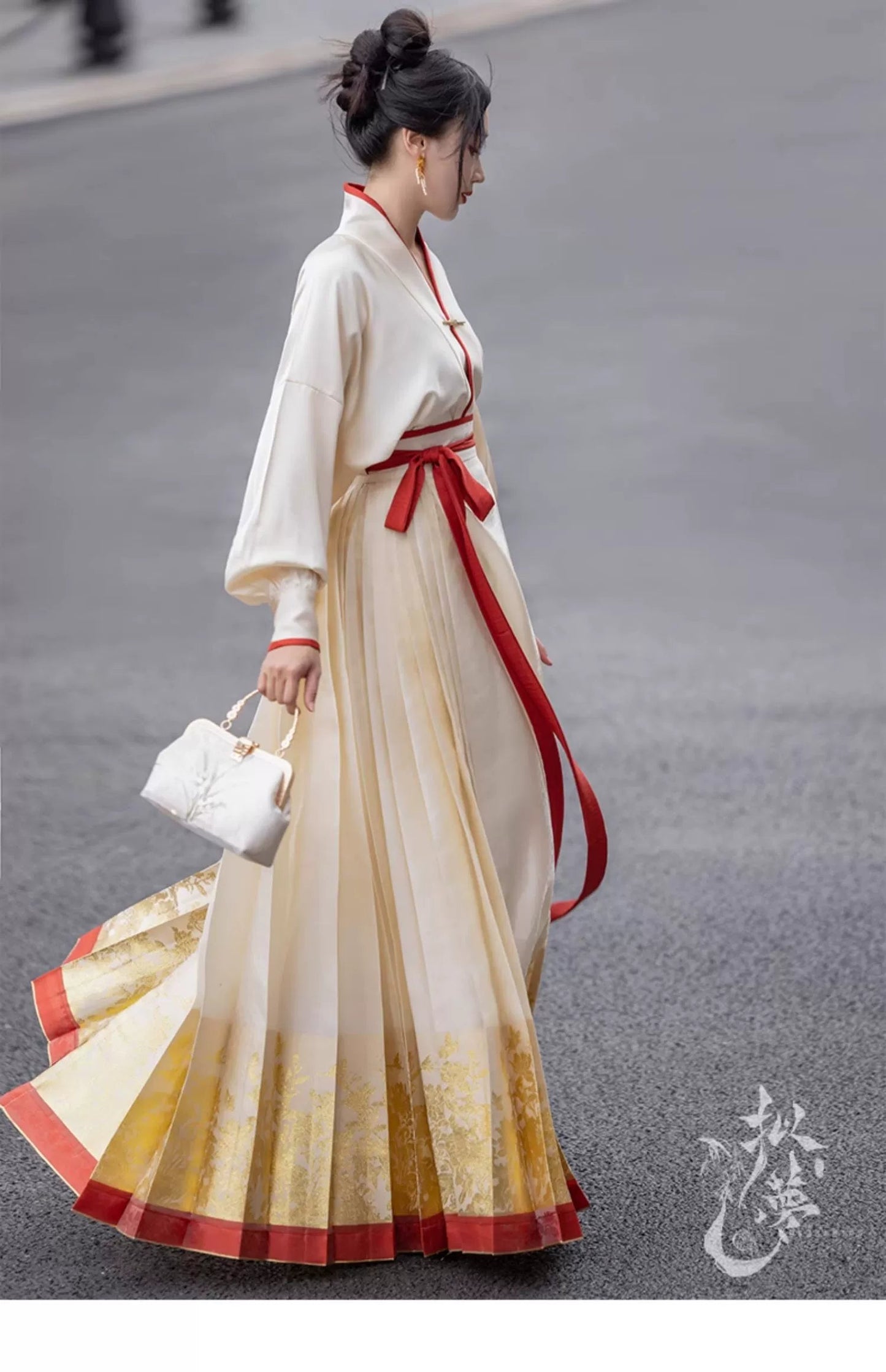 National Modern Hanfu Qipao Cheongsam Dress Skirt, gifts for women 2024