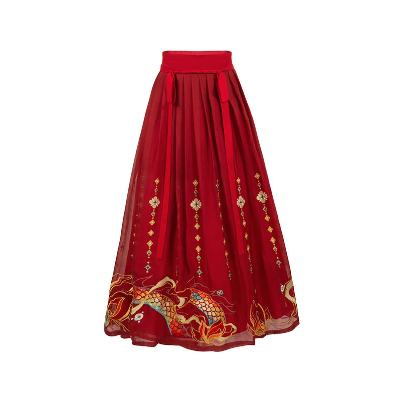 Long Deng Ye Yan : Fluidic-Dye Skirt