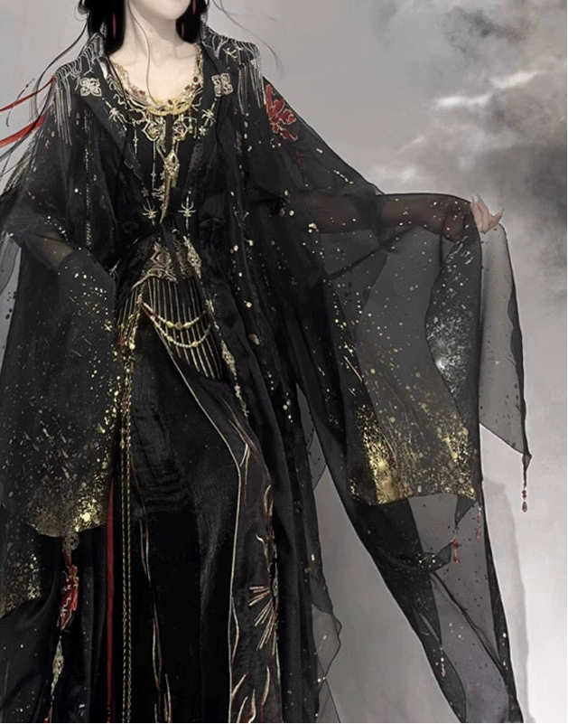 Ethereal Dreamscape Series Supreme Hanfu-Astralign Stellatrail