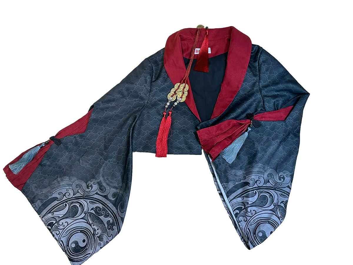 Flower Poetry Unisex Hanfu Kun Peng