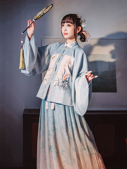 Yu Qin Qing Ye : Diamond Fret Skirt