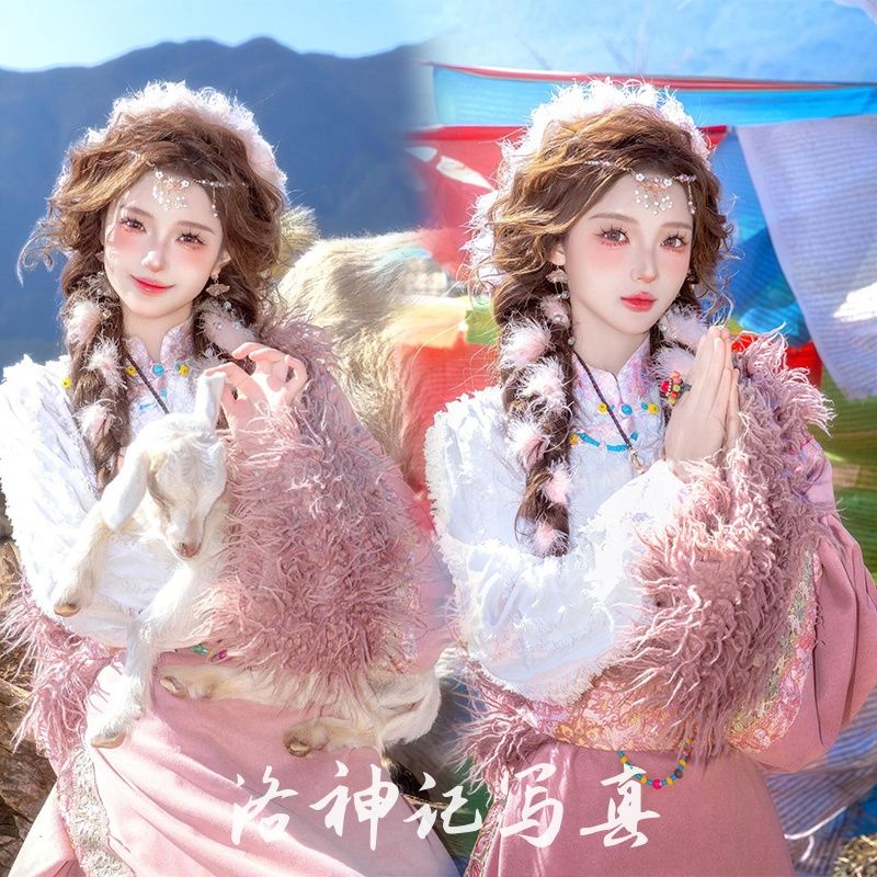 Ethnic Minority Series Wanderlust Portraits Tibetan Hanfu 45